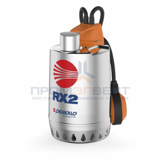 Насос дренажный Pedrollo RXm 1 - 0,25 кВт (1x230 В, Qmax 160 л/мин, Hmax 6,5 м, кабель 5 м)