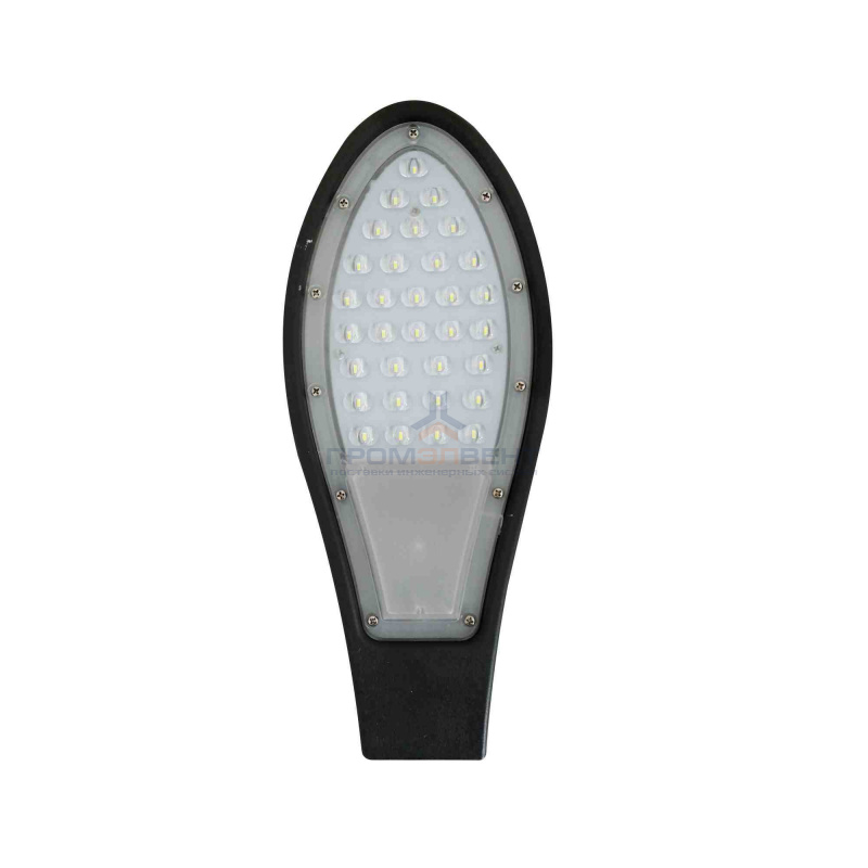 14-14 Светильник консольный светод., ул.осв., 85-265В, 30Вт, IP65, 2400Лм, 150*50*360мм, темно-серый