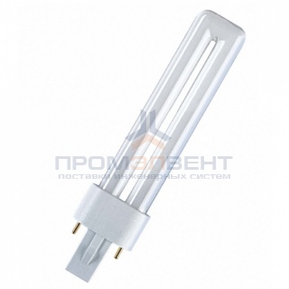 Лампа Osram Dulux S 7W/21-840 G23 холодно-белая