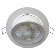 Светодиодный светильник поворотный downlight FL-LED DLC 30W 2700K 2600lm D187x154mm d172mm