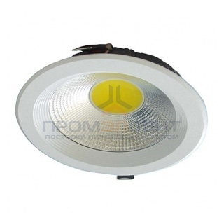 Светодиодный светильник downlight FL-LED DLA 20W 2700K 1800lm D190x60mm d170mm